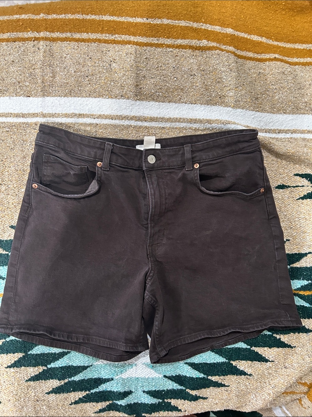 H&M Brown Jean Shorts